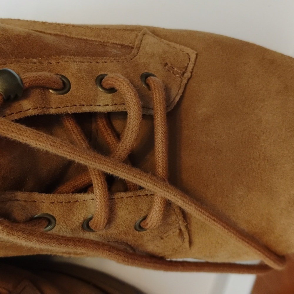 UGG Tan Ankle Boots - Picture 11 of 12